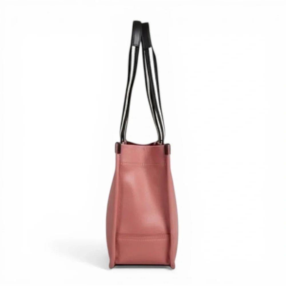 Marc Jacobs The Signet Medium Dusty Rose Canvas Tote Bag (EUC)